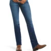 Ariat Real PR Abby Straight Reithose Mit Vollbesatz In Jeansoptik Für Damen 2 Ariat Real PR Abby Straight Reithose Mit Vollbesatz In Jeansoptik Für Damen -Reitmode Meiste W9JGA 581 01
