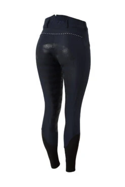 Horze Thermo Softshellreithose Für Damen Mit Hohem Bund Und Kristallen -Reitmode Meiste cp3592 db 01