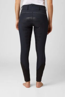 Horze Thermo Softshellreithose Für Damen Mit Hohem Bund Und Kristallen -Reitmode Meiste cp3592 db 04