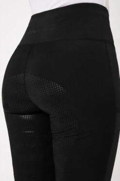 Horze Reitleggings Für Damen Mit Silikonvollbesatz Und Handytasche -Reitmode Meiste cp3593 bl 06