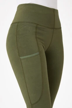 Horze Reitleggings Für Damen Mit Silikonvollbesatz Und Handytasche -Reitmode Meiste cp3593 dgr 05