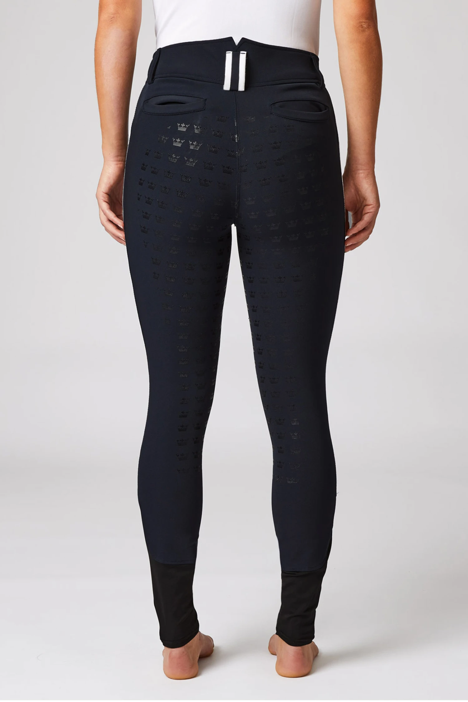 Reithose Mit Vollbesatz Mit Hohem Bund Und Kontrasteinfassung 5 Reithose Mit Vollbesatz Mit Hohem Bund Und Kontrasteinfassung – Bild 3