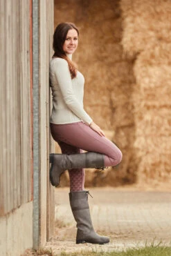 Horze Wasserdichte Damen Country Stiefel Mit Kunstfellfutter -Reitmode Meiste cp3913 bl 09